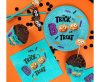 Halloween Boo Pappteller 6er-Set, 18 cm