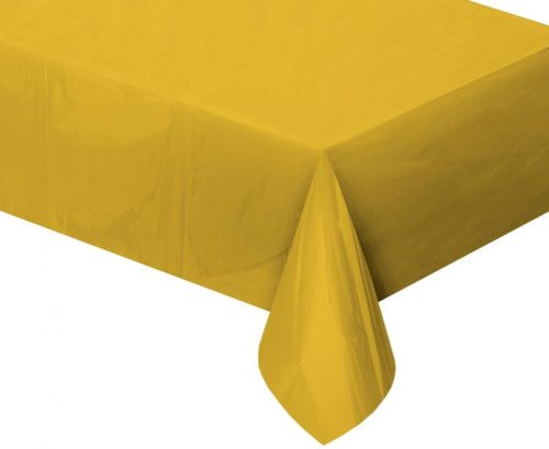 Farbe Metallic Goldfolien-Tischdecke 137x183 cm