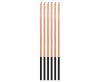 Farbe Magic Flame Rose Gold Tortenkerze, Set mit 6 Kerzen