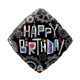 Geburtstag Robot Cogwheels Happy Birthday Folienballon 46 cm