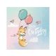 Geburtstag Fox Happy Birthday Serviette 20 Stk 33x33 cm