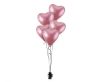 Liebe Platinum Light Pink Herzballon, 6 Stk 12 Zoll (30 cm)