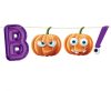 Halloween Boo Papierschild 150 cm