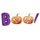 Halloween Boo Papierschild 150 cm