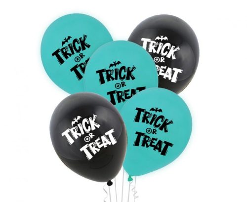 Halloween Boo Ballon, 5 Stück 12 Zoll (30 cm)