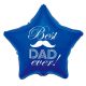 Vater Best Dad Ever Folienballon 44 cm