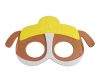 Tiere Dog Brigade Hund Filzmaske 18 cm