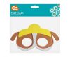 Tiere Dog Brigade Hund Filzmaske 18 cm