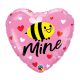 Liebe Bee Mine Folienballon 46 cm