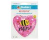 Liebe Bee Mine Folienballon 46 cm