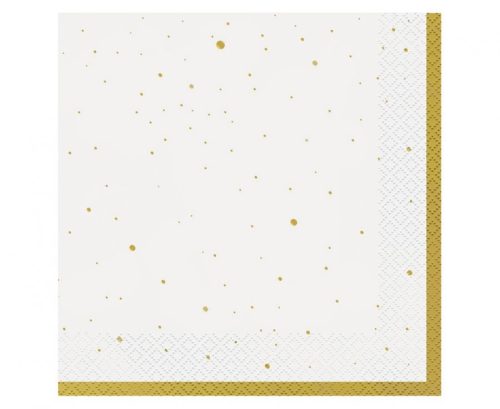 Farbe Gold Celebrate Gold Serviette 20 Stk 33x33 cm