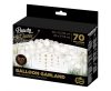 Farbe White Weißer Ballon, Ballon-Girlanden-Set, 70 Stück