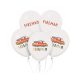 Feuerwehrmann Fireman Ballon, 5er Pack 12 Zoll (30 cm)