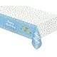 Geburtstag B&C Light Blue Blau Happy Birthday Folie Tischdecke 137x183 cm