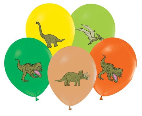 Dinosaurier Dinosaurier, Ballon, 5 Stück 12 Zoll (30 cm)