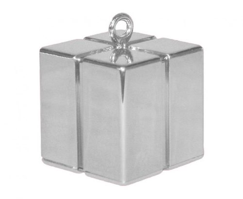 Farbe Silver Silber Geschenkboxförmiges Ballongewicht