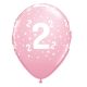 Geburtstag Pastel Bunte Happy Birthday 2 Luftballons, 6er-Pack, 11 inch (28 cm)