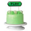 Gamer Game On Spielkuchen Dekoration 15 cm