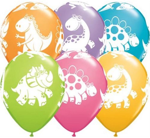 Dinosaurier Pastel Ballon, 6 Stk Ballon 11 Zoll (27,5 cm)