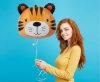 Tiger Head folienballon 41 cm