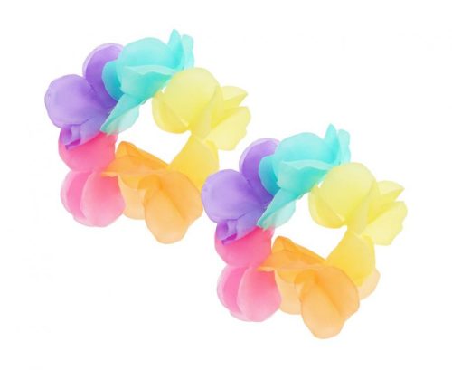 Party Hawaiian Pastel Buntes Armband-Set 2 Stück