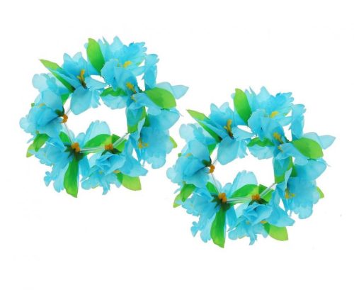 Party Hawaiian Blue-Green Buntes Armband-Set, 2 Stück