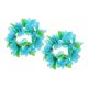 Party Hawaiian Blue-Green Buntes Armband-Set, 2 Stück