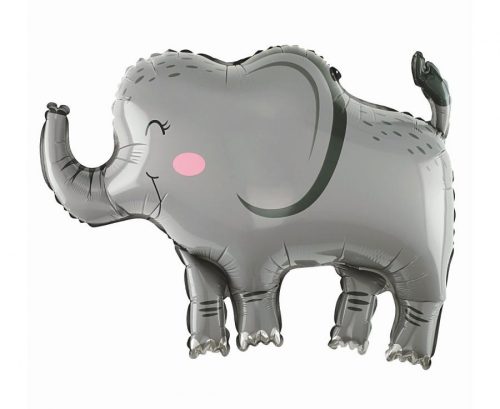 Elefant Grey Folienballon 68 cm