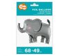 Elefant Grey Folienballon 68 cm