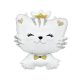 Katze White Folienballon 49 cm