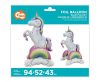 Einhorn Rainbow 3D Folienballon 94 cm