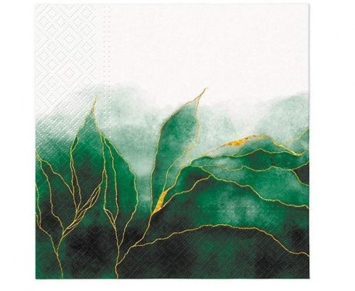 Farbe Green Dream Grüne Serviette 20 Stk 33x33 cm