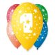 Geburtstag Star Happy Birthday 1 Ballon, 5er-Pack 12 Zoll (30cm)