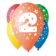 Geburtstag Star Happy Birthday 2 Luftballons, 5er-Pack 12 Zoll (30cm)