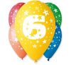 Geburtstag Star Happy Birthday 6 Luftballons, 5 Stk 12 Zoll (30cm)