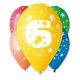 Geburtstag Star Happy Birthday 6 Luftballons, 5 Stk 12 Zoll (30cm)