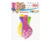 Blume Colorful Ballon, 5-tlg. 12 Zoll (30 cm)