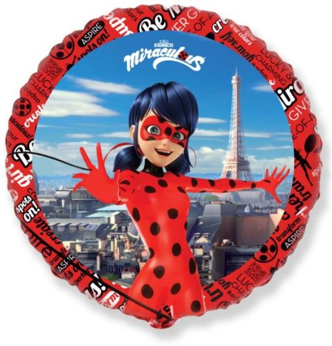 Miraculous Geschichten von Ladybug und Cat Noir City Folienballon 46 cm (WP)