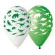 Dinosaurier Dinosaurier, Ballon, 5er-Set 12 Zoll (30 cm)