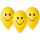 Emoji  Smilies Gelber Ballon, 5 Stk. 12 Zoll (30 cm)