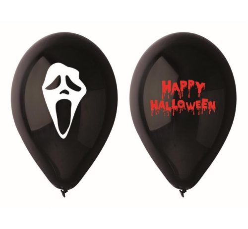 Scary Halloween Ballon, Luftballon 5 Stück 12 Zoll (30 cm)