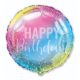 Geburtstag Rainbow  Regenbogen Happy Birthday Folienballon 48 cm