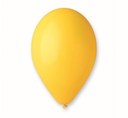 Farbe Gelber Ballon, 10 Stück, 10 Zoll (26 cm)