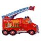  Feuerwehrauto Fire Car Folienballon 36 cm (WP)