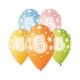 Geburtstag Star Happy Birthday 5 Luftballon-Set, 33 cm