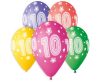 Geburtstag Star Happy Birthday 10 Luftballons, 5er-Pack 13 Zoll (33 cm)