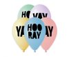 Party Hooray Ballon, 5 Stk. - 13 Zoll (33 cm)