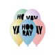 Party Hooray Ballon, 5 Stk. - 13 Zoll (33 cm)