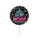 Geburtstag Neon Happy Birthday Folienballon 36 cm (WP)