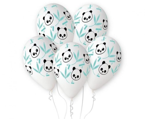 Panda & Bamboo, Ballon, 5 Stk 13 Zoll (33 cm)